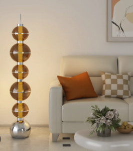 Enhance Your Living Room with a Stylish Gourd Floor Lamp