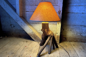 Illuminate Your Space with a Unique Log Floor Lamp